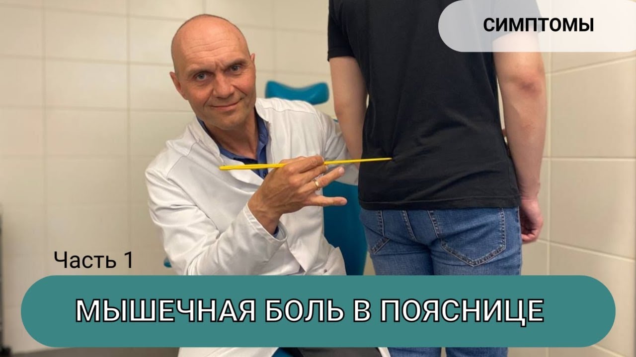 ПОЧЕМУ БОЛИТ ПОЯСНИЦА? МЫШЕЧНАЯ БОЛЬ В ПОЯСНИЦЕ (часть 1)