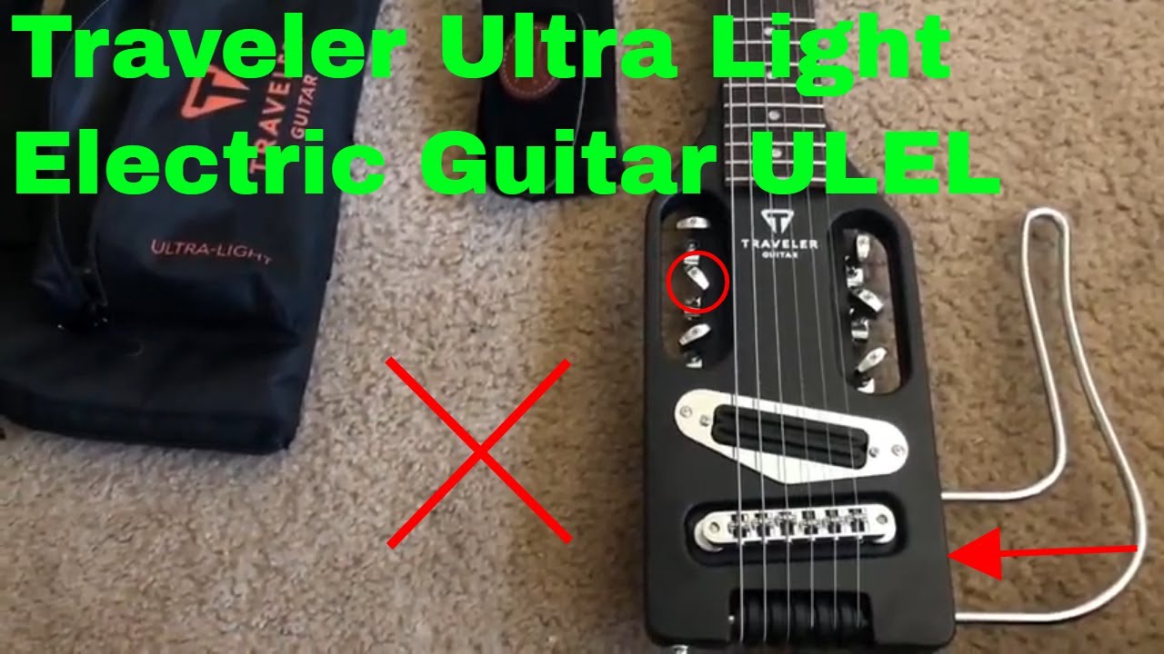 ✅  How To Use Traveler Ultra Light Electric Guitar ULEL Review