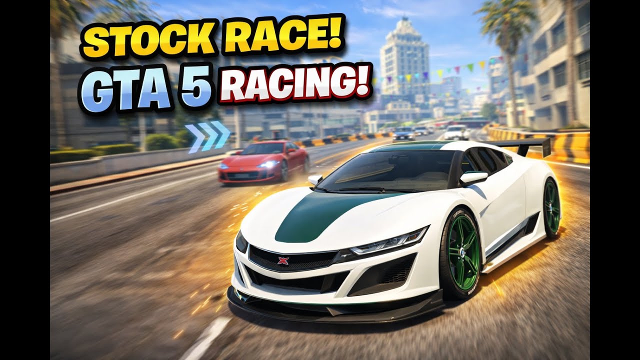GTA 5 Michael Stock Car Race 🔥| Who Wins? 🏁