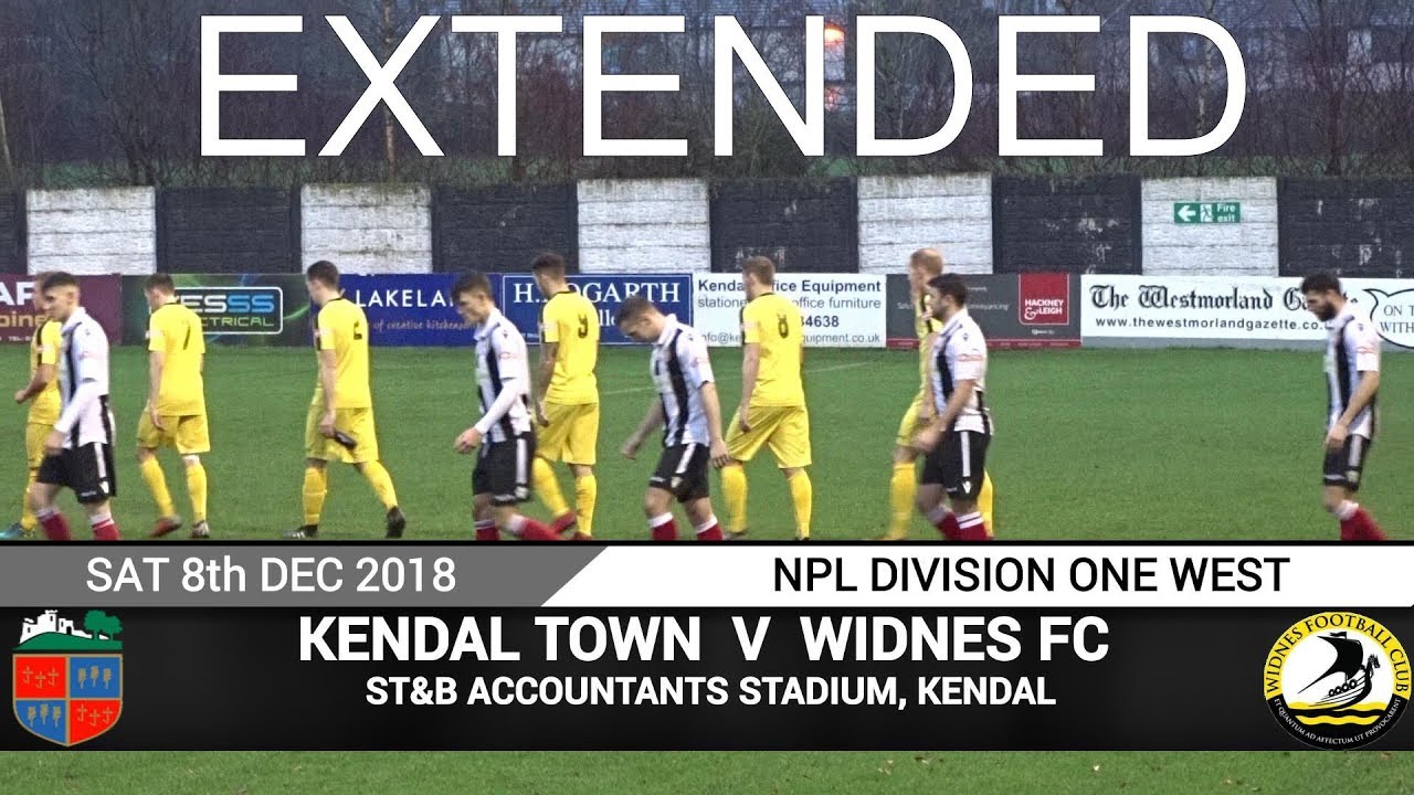 Kendal Town Vs Widnes FC (08.12.18) Extended Highlights