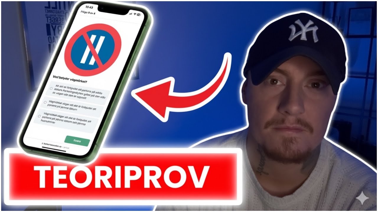 10 TEORIFRÅGOR som KOMMER på TEORIPROVET! | Teoriprov körkort #körkort #teoriprov 