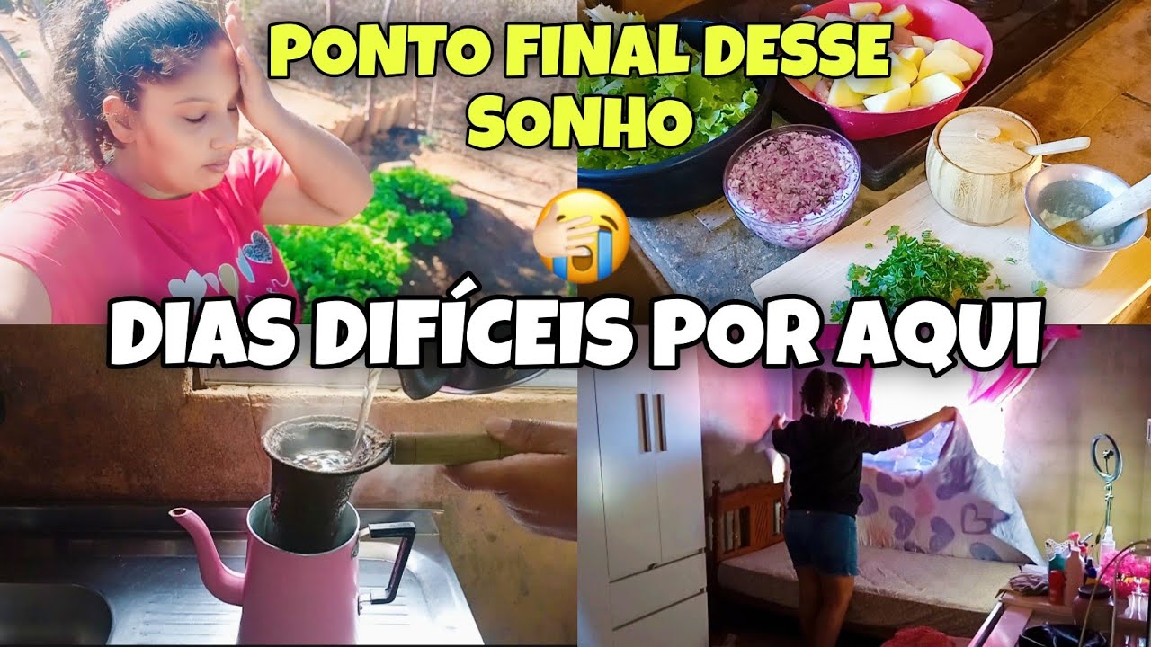 *PRECISEI TOMAR ESSA DECISÃO*😢 COLOCANDO PONTO FINAL EM UM SONHO+ ALMOÇO SIMPLES+ ROTINA DIÁRIA