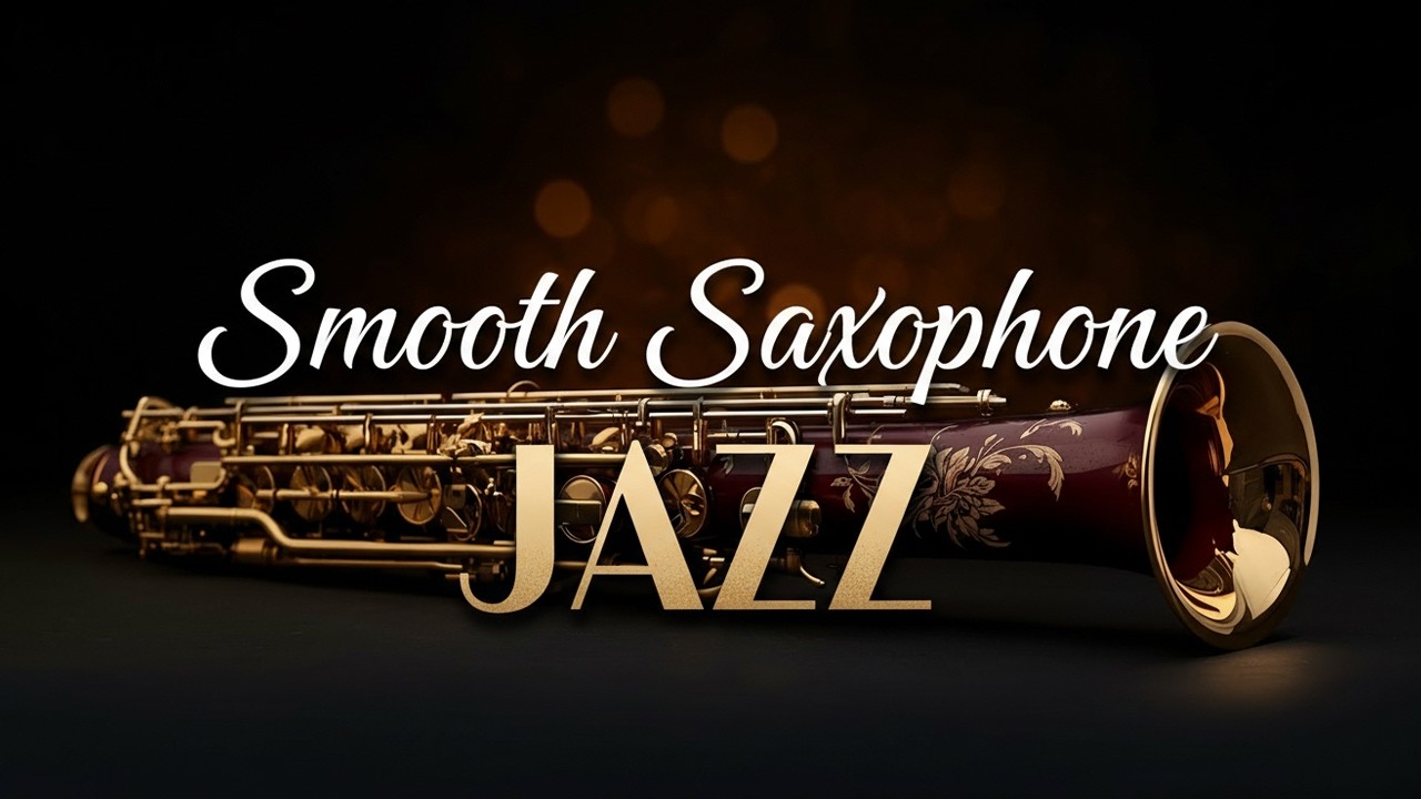 Smooth Saxophone Jazz ✨ Elegant Lounge Music for Soft Relaxation | Inspired by Kenny G