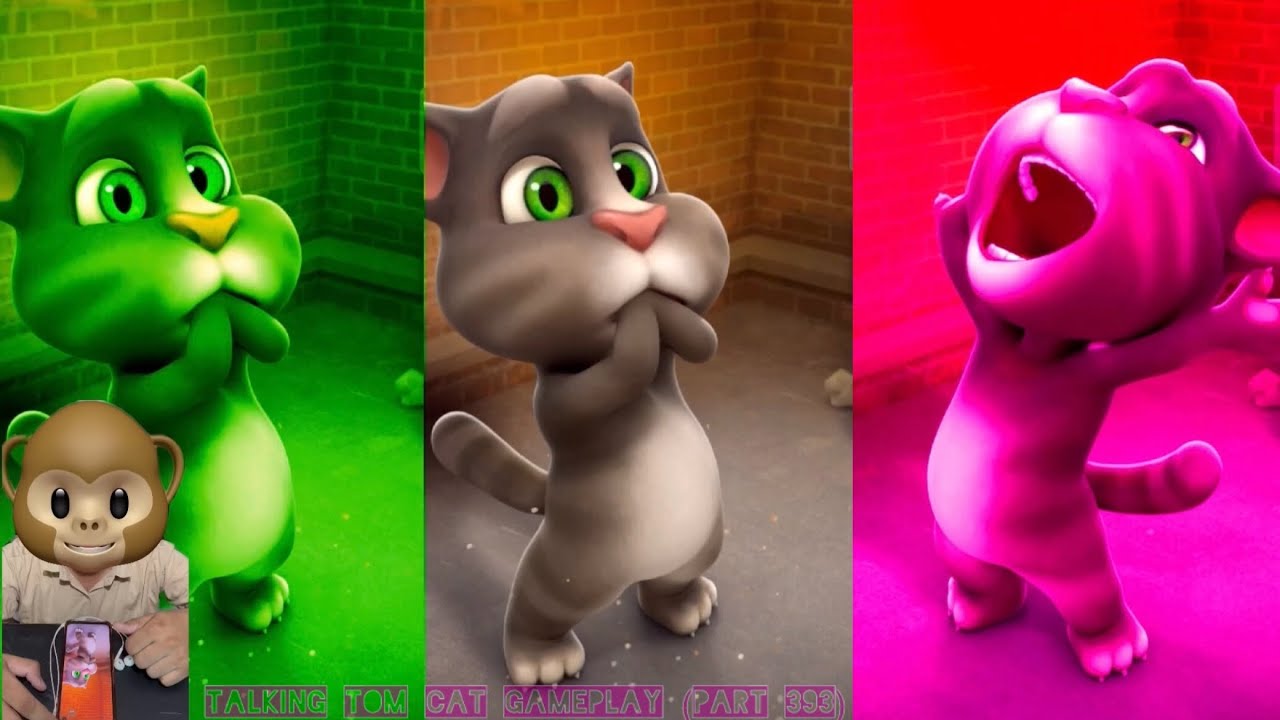Talking tom cat gameplay (Part 393)