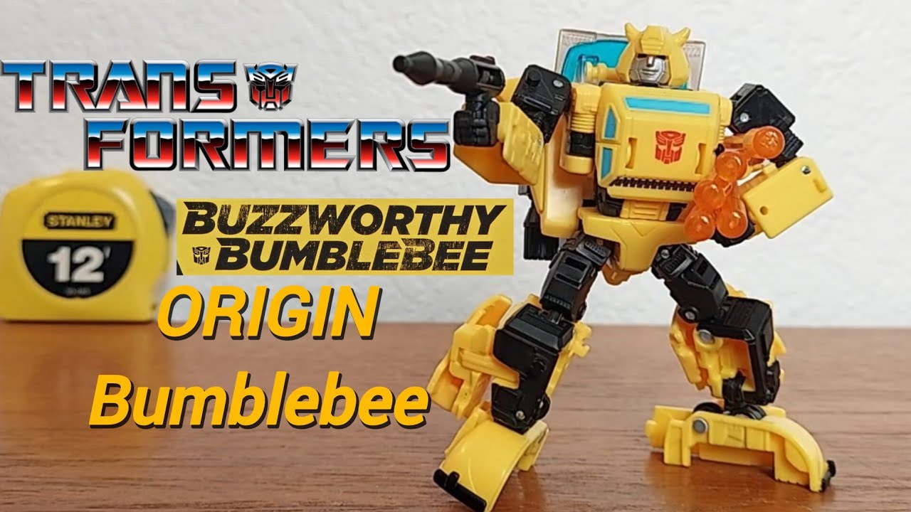 Transformers Buzzworthy Origin Bumblebee |S PIDER's figure review