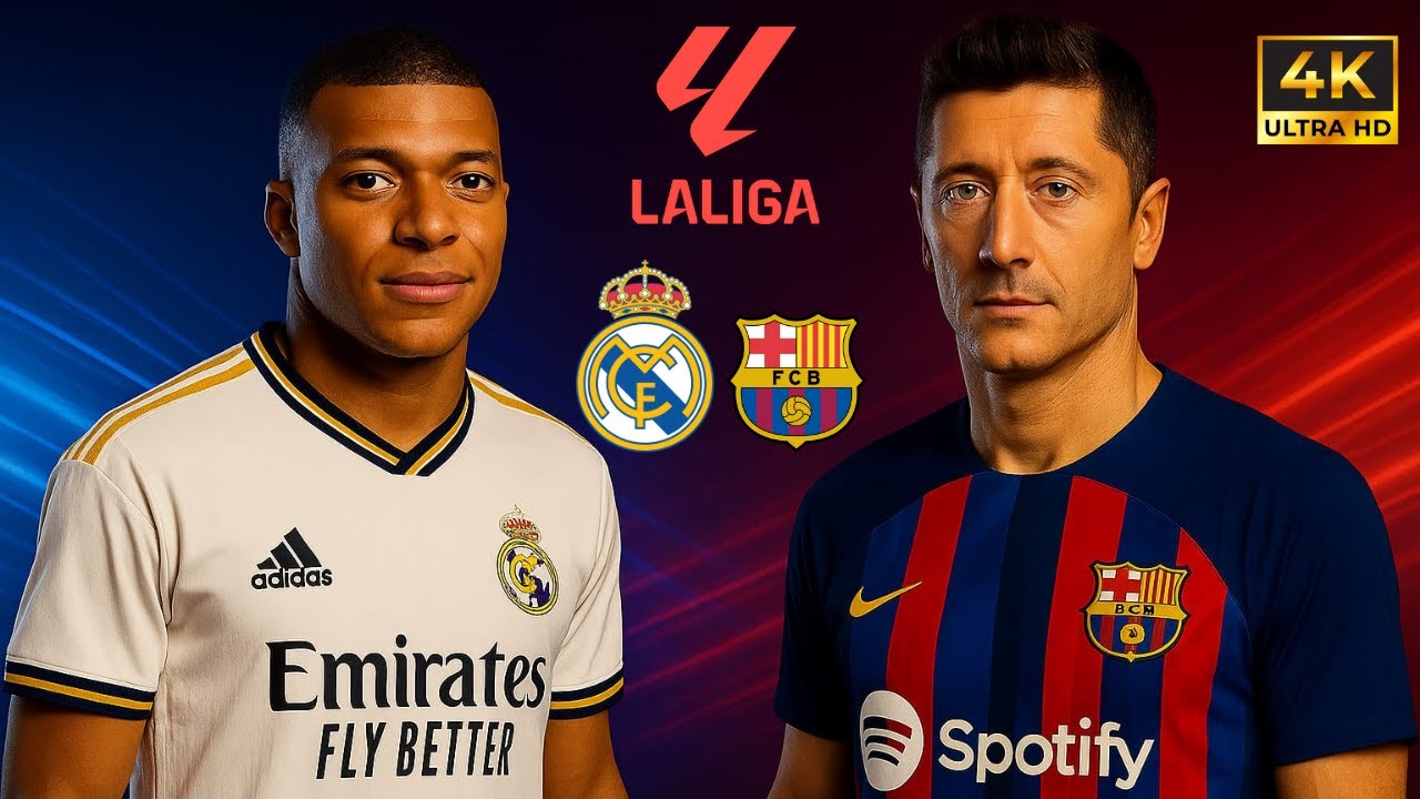 FC 26 - Real Madrid vs. Barcelona | La Liga 25/26 El Clasico Full Match [4K UHD ]