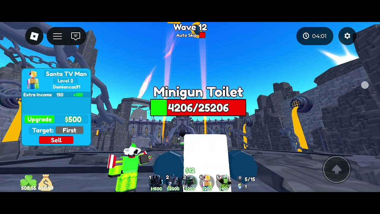 Jugando toilet tower defense (oldest) un poco divertido 😂