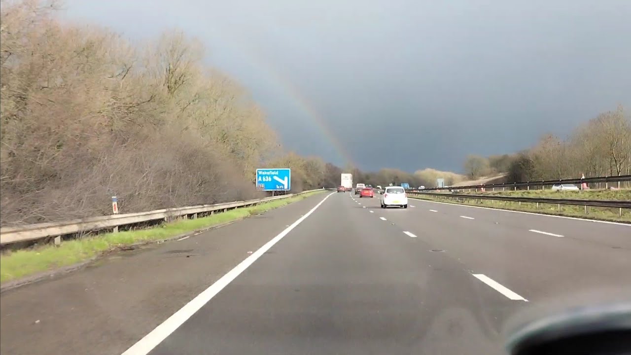 From my girlfriend's house Sheffield to J32 shopping outlet Castleford. 16/02/2026