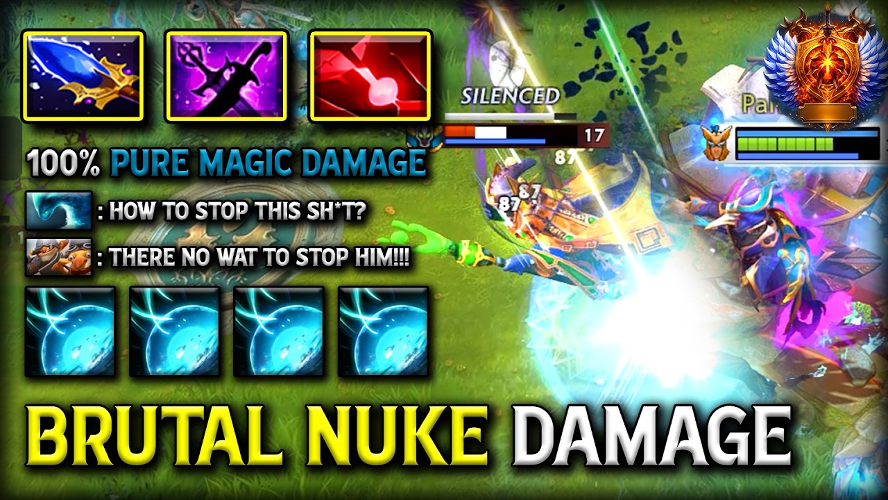 BRUTAL NUKE DAMAGE DEALT MID SKYWRATH MAGE | KAYA & SANGE + BLOODSTONE BUILD | PURE MAGIC DAMAGE
