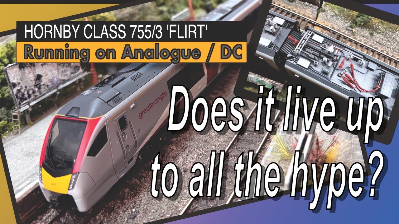The NEW HORNBY CLASS 755/3 'FLIRT'. Does it live up to all the hype?
