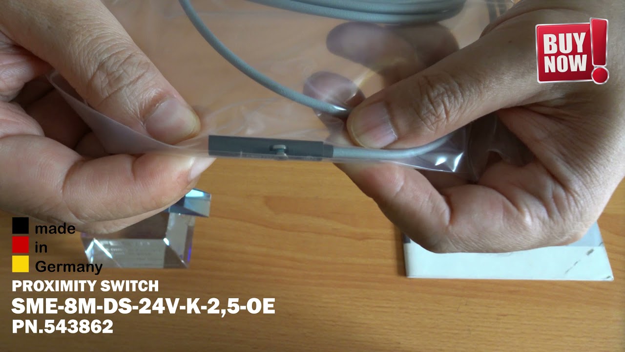 FESTO PROXIMITY SWITCH SME-8M-DS-24V-K-2,5-OE PN.543862
