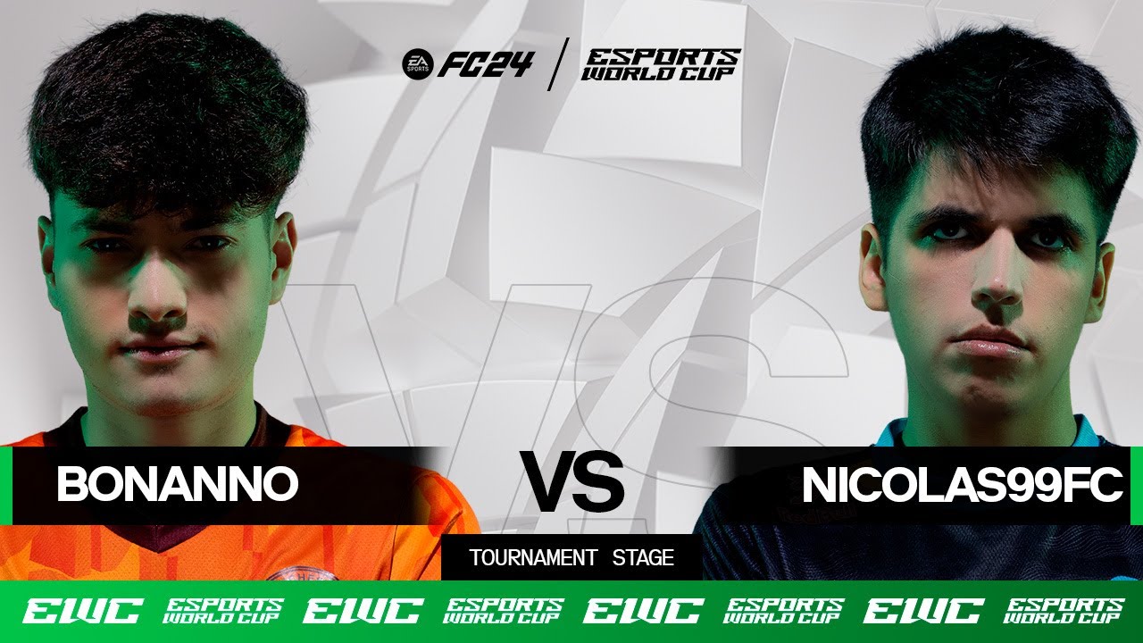 Bonanno vs nicolas99fc | EWC EA FC 24 - Day 2 - Group Stage