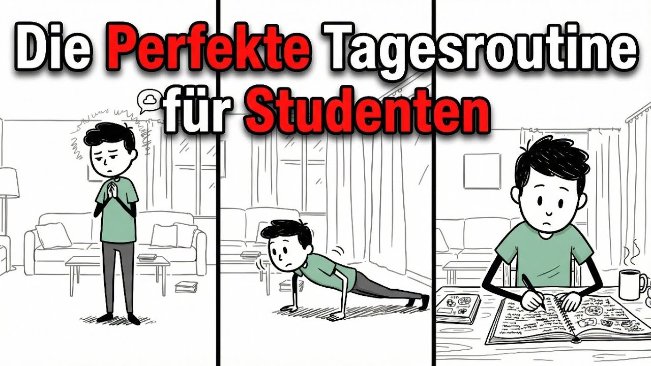 Die perfekte Tagesroutine für Studenten – du machst es falsch