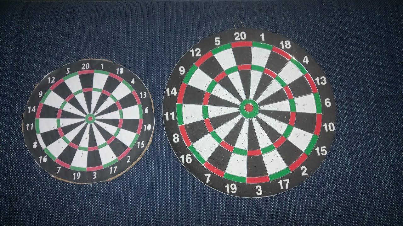 Making dart board at home using cardboard||Game||AD Inventions