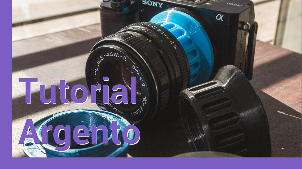 Adaptadores para lentes en Tinkercad - Tutorial Argento