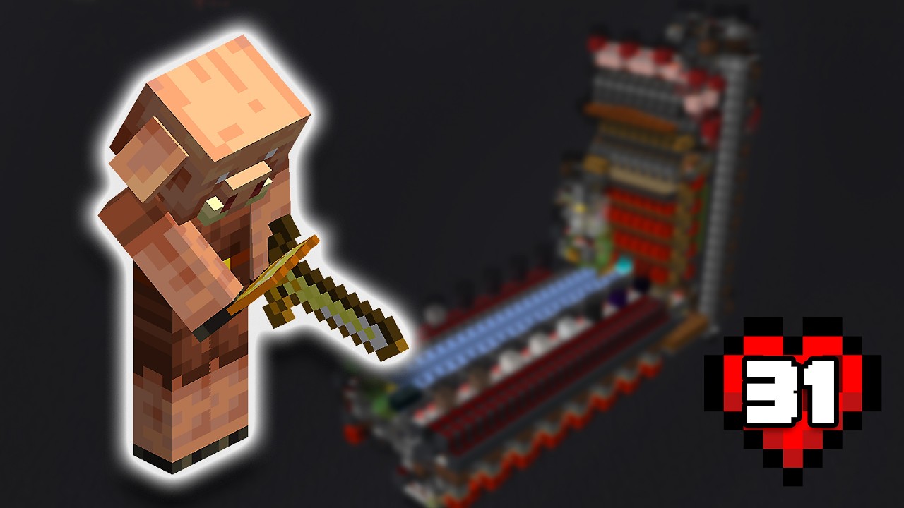 Why I Built a NEW 256 Piglin Bartering Farm in Minecraft Hardcore