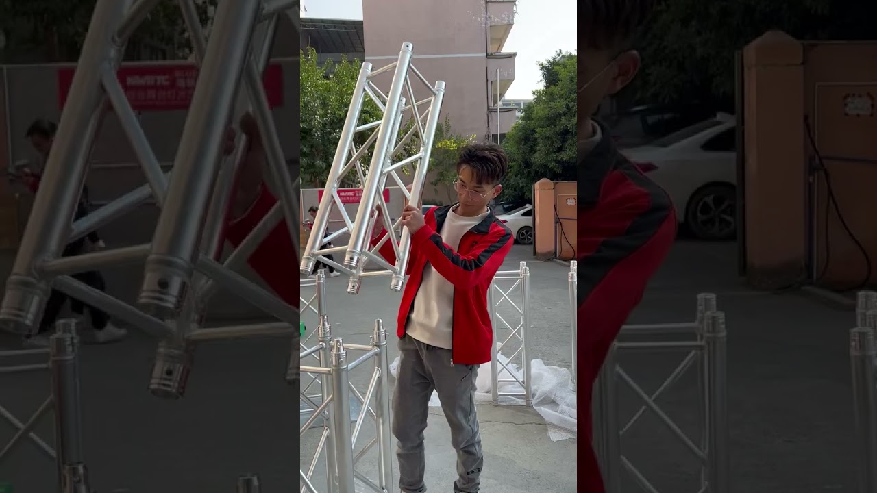 Professional 1 Meter Conical Connection 290mm Square Truss for Stage and Events