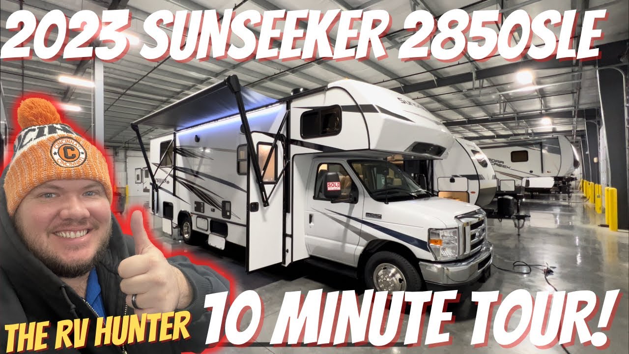 Sunseeker 2850sle 2023 года | Идеальный автодом класса C для автопутешествий!