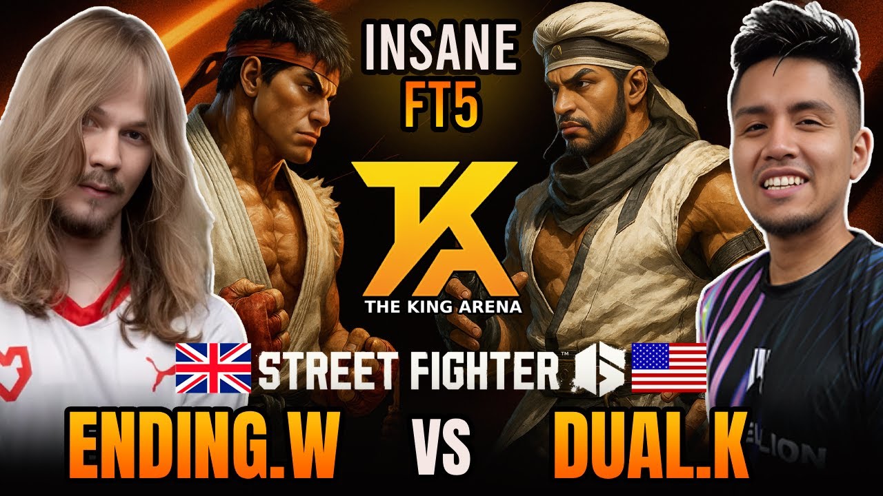 🔥 SF6 ▰ Ending Walker (Ryu) vs Dual Kevin (Rashid) ▰ Street Fighter 6 🔥