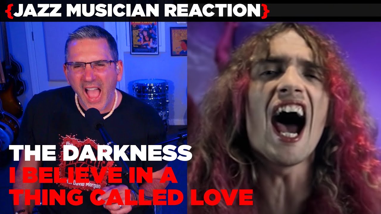 Jazz Musician REACTS | The Darkness - I Believe In A Thing Called Love | MUSIC SHED EP374