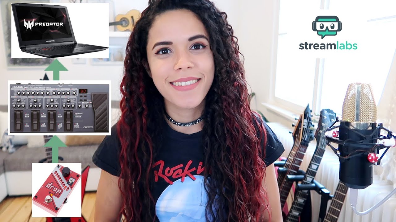 My Guitar Setup for Live Streaming! | Noelle dos Anjos