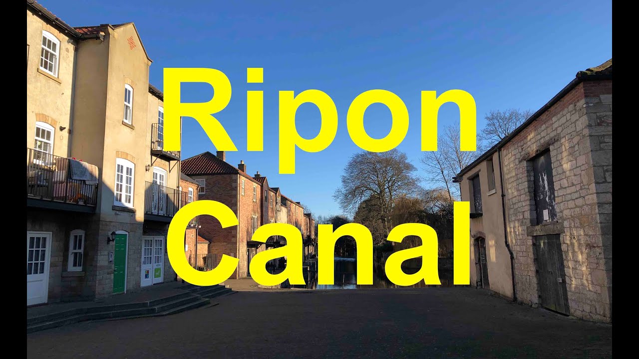 The story of the Ripon Canal