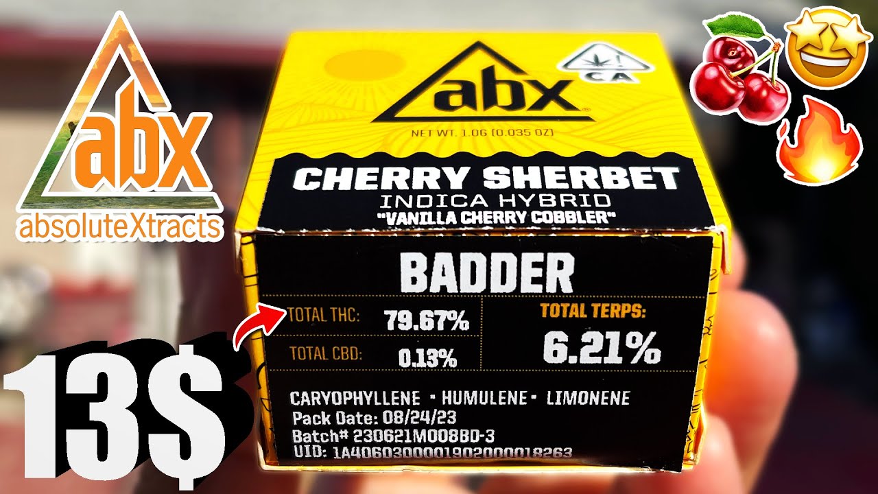 THIS CHERRY SHERBERT WAS APPROVED BY @2muchmv HIMSELF... | ABX CHERRY SHERBERT | CHEAP DABS #59