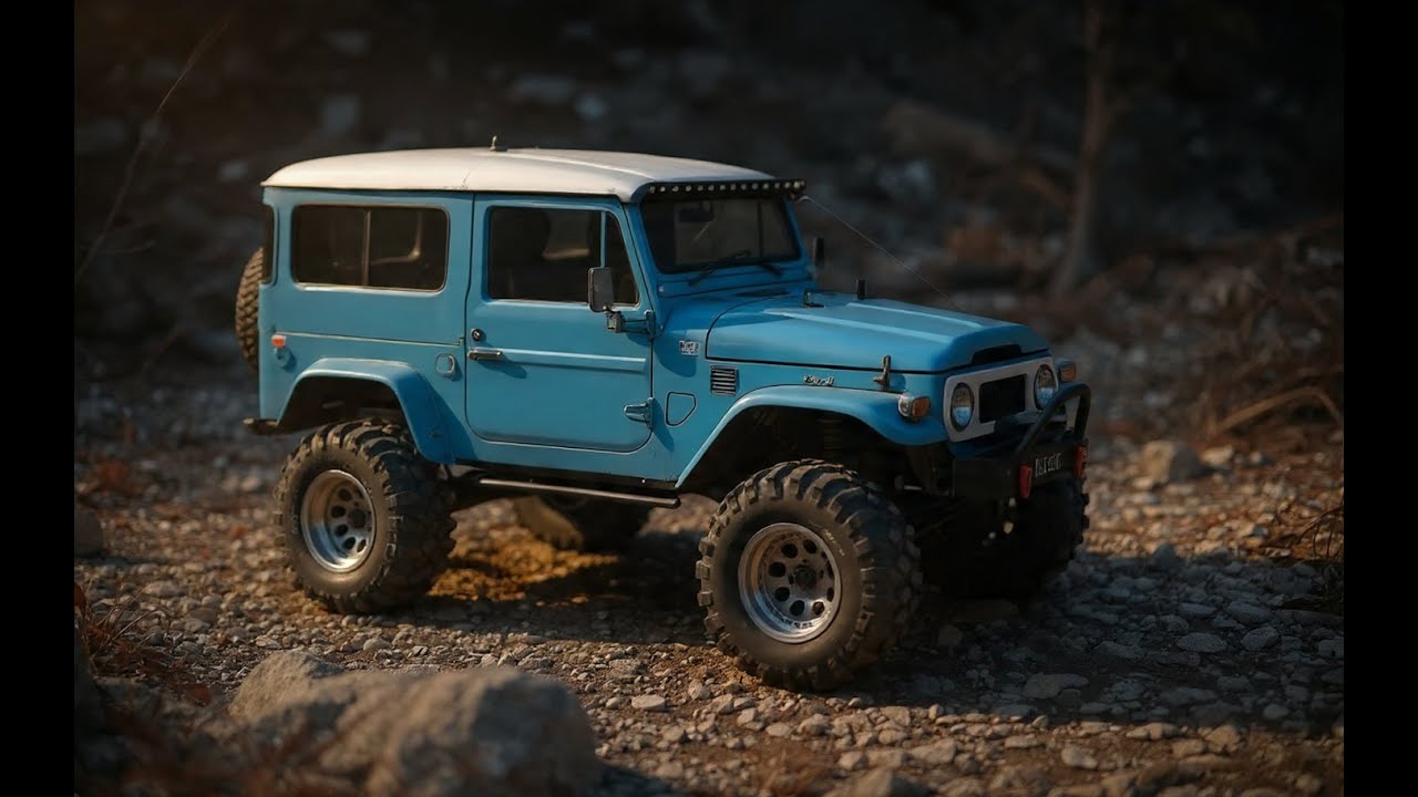 Toyota FJ40 (DF-4S) 1st mud trial