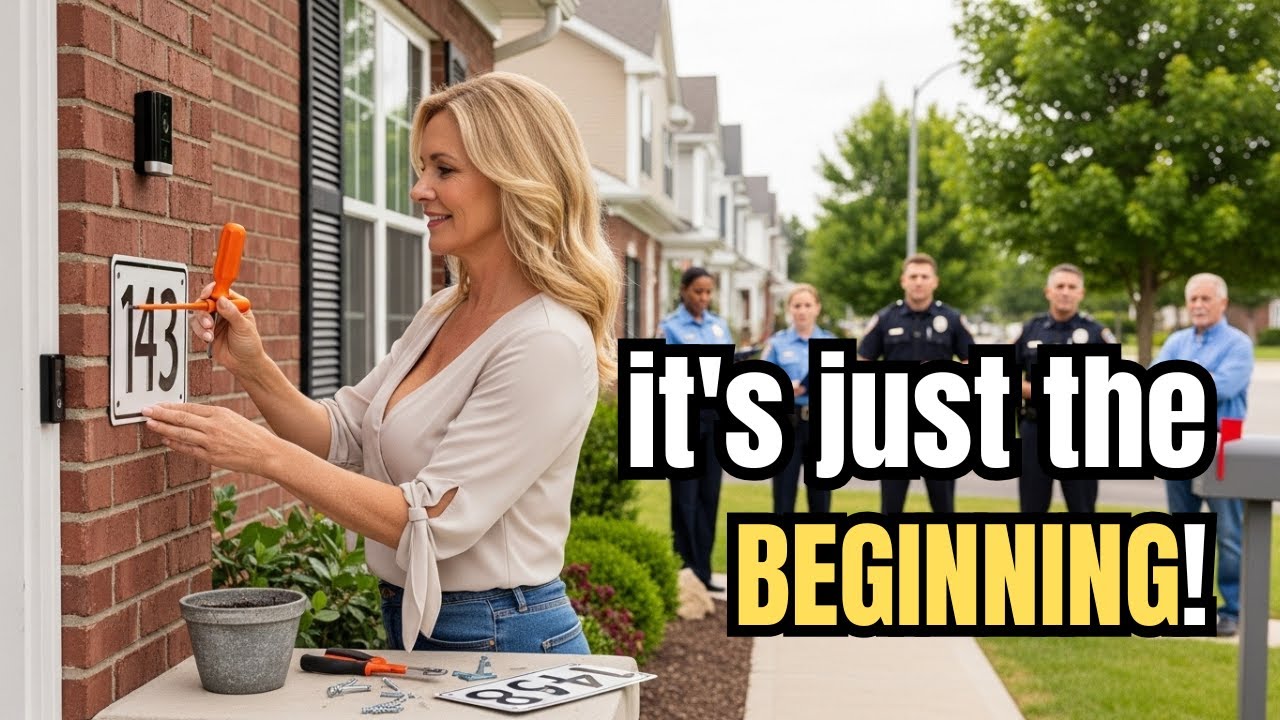 HOA Karen Switches My House Numbers — She Didn't Know That's a Felony & She'd Get Arrested