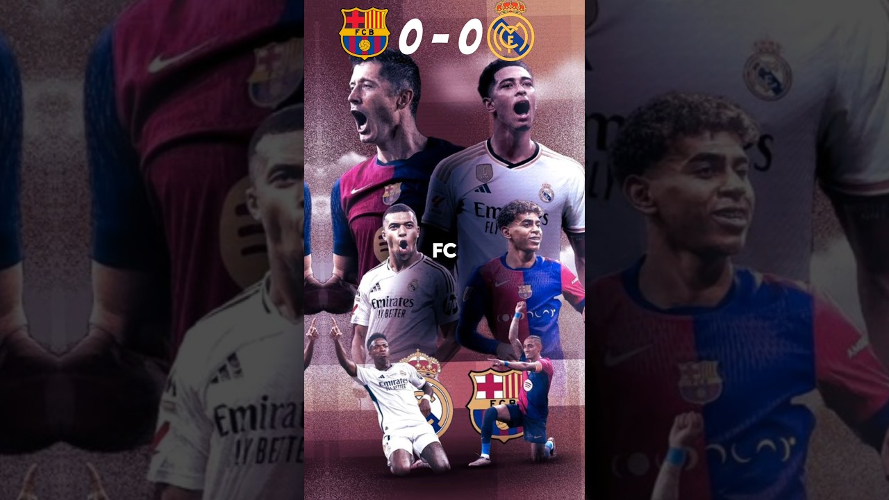 Qui est le meilleur entre Real Madrid vs Fc Barcelone#football #realmadrid#barcelona#shorts#foot#fyp