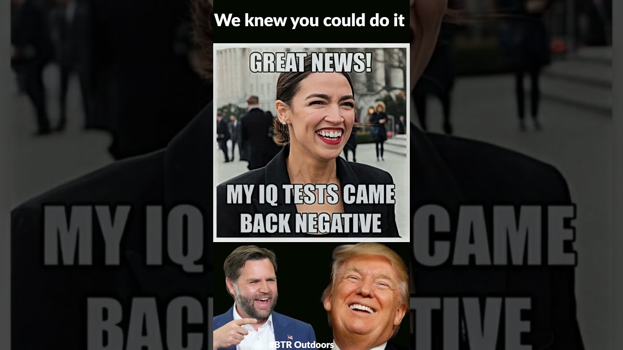 AOC's test came back negative #trump #funny #wokeism #aoc #newyork #congress #shortvideo #memes