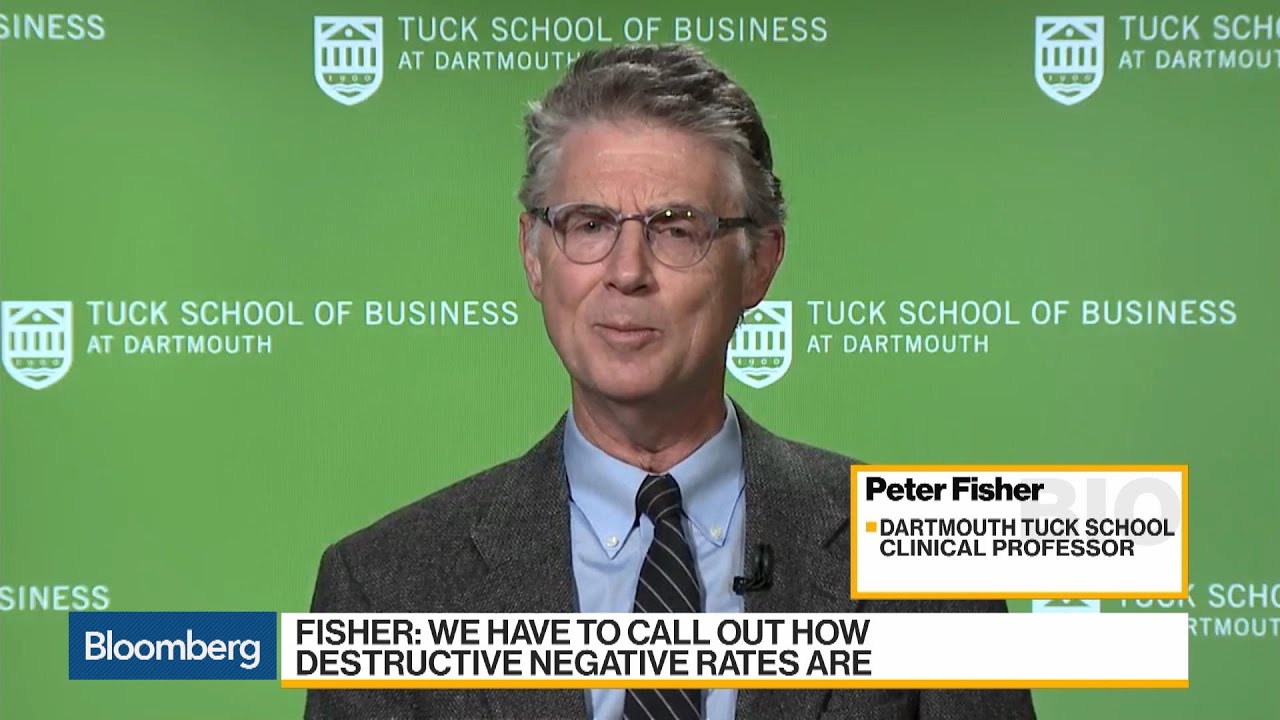 Central Banks Hide Behind Negative Rates That Don’t Work, Peter Fisher