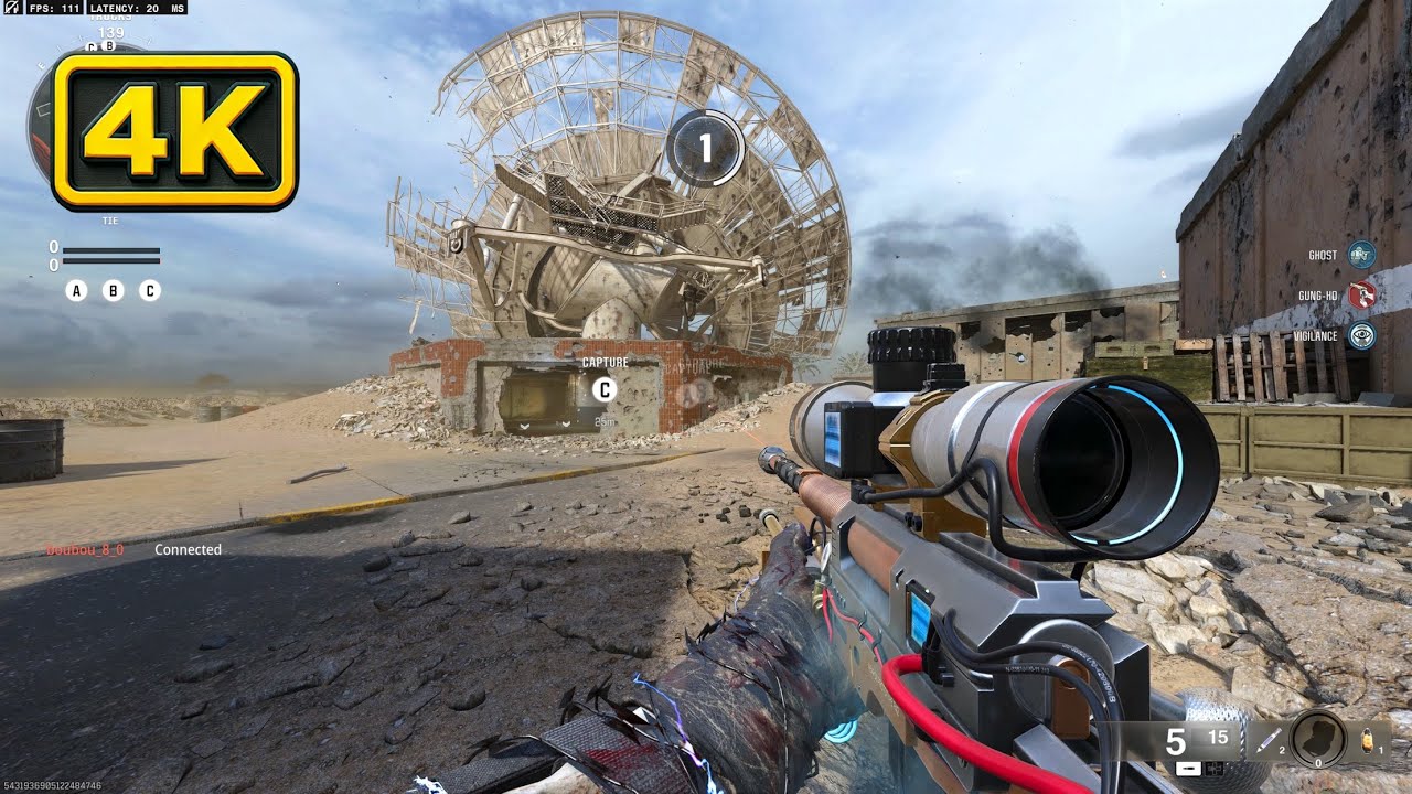 Non-Stop Action: 1 Hour of Call of Duty Black Ops 6 in 4K!