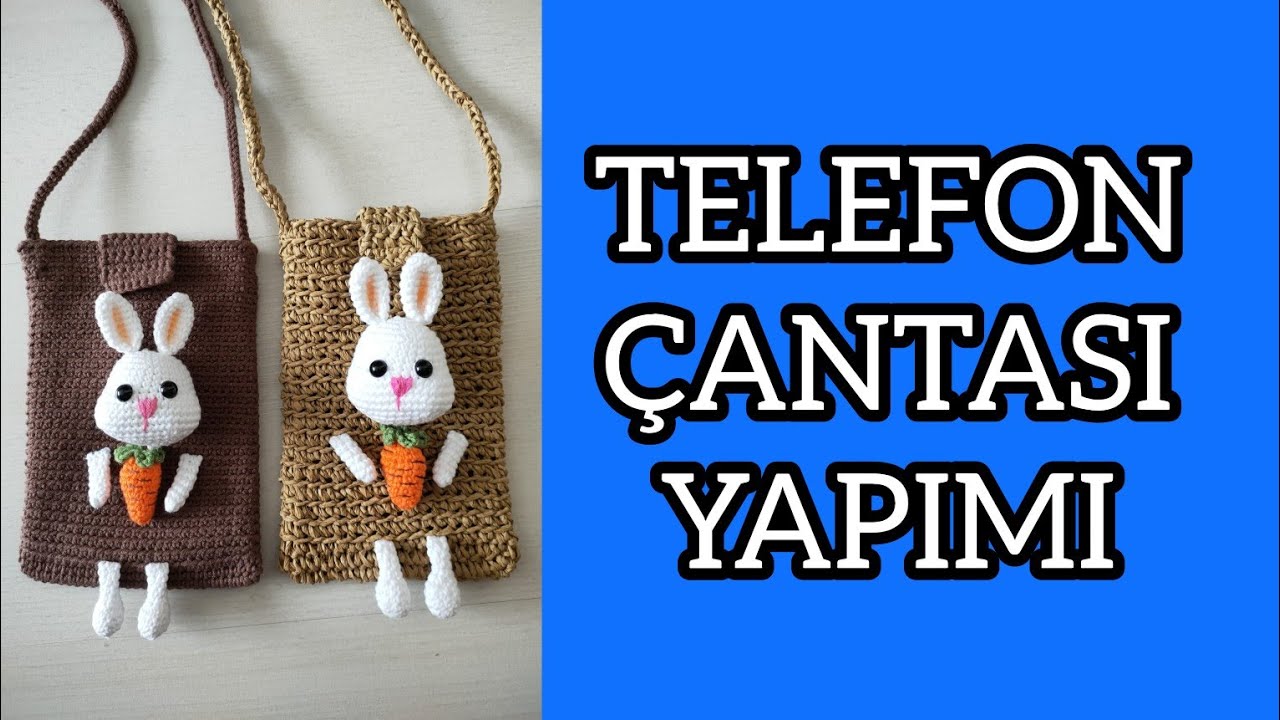 Telefon Çantası Yapımı | Crochet Mobile Phone Bag