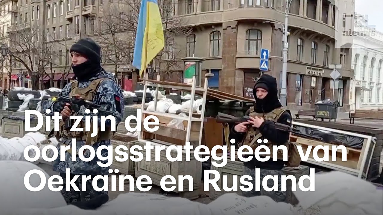 Dit zijn de oorlogsstrategieën van Oekraïne en Rusland