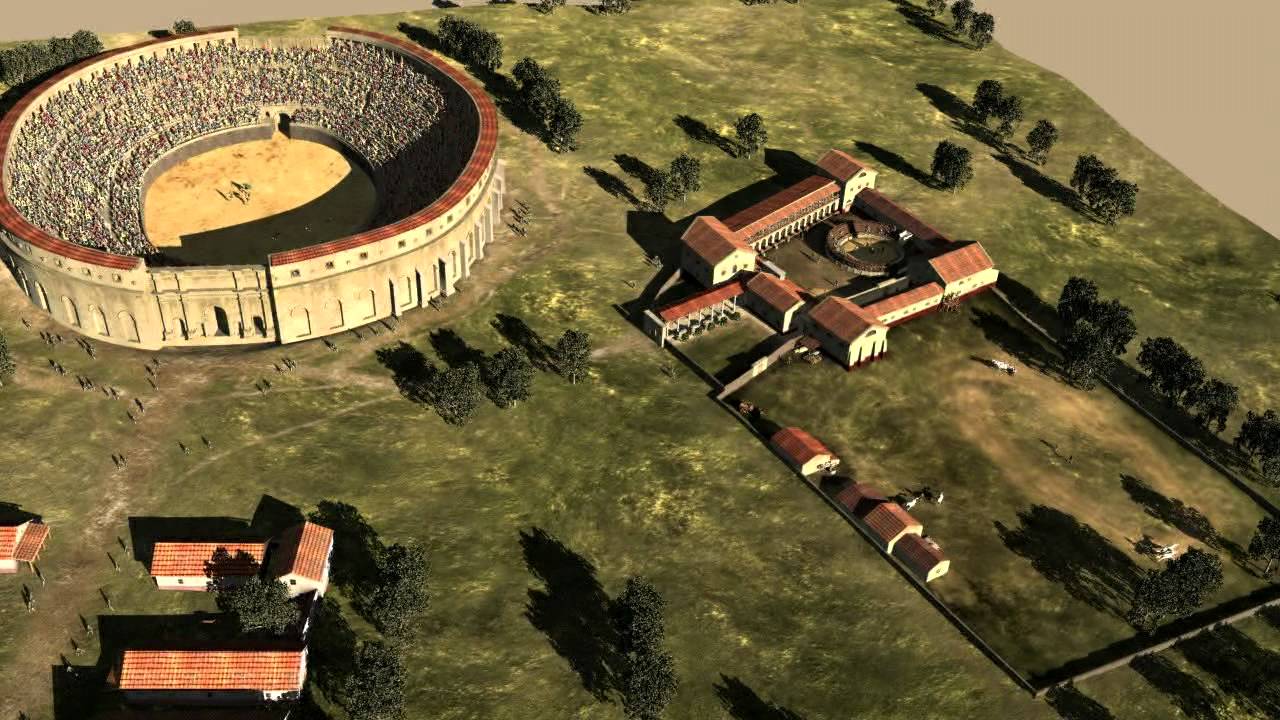 Gladiatoren Schule / Gladiators school / Carnuntum