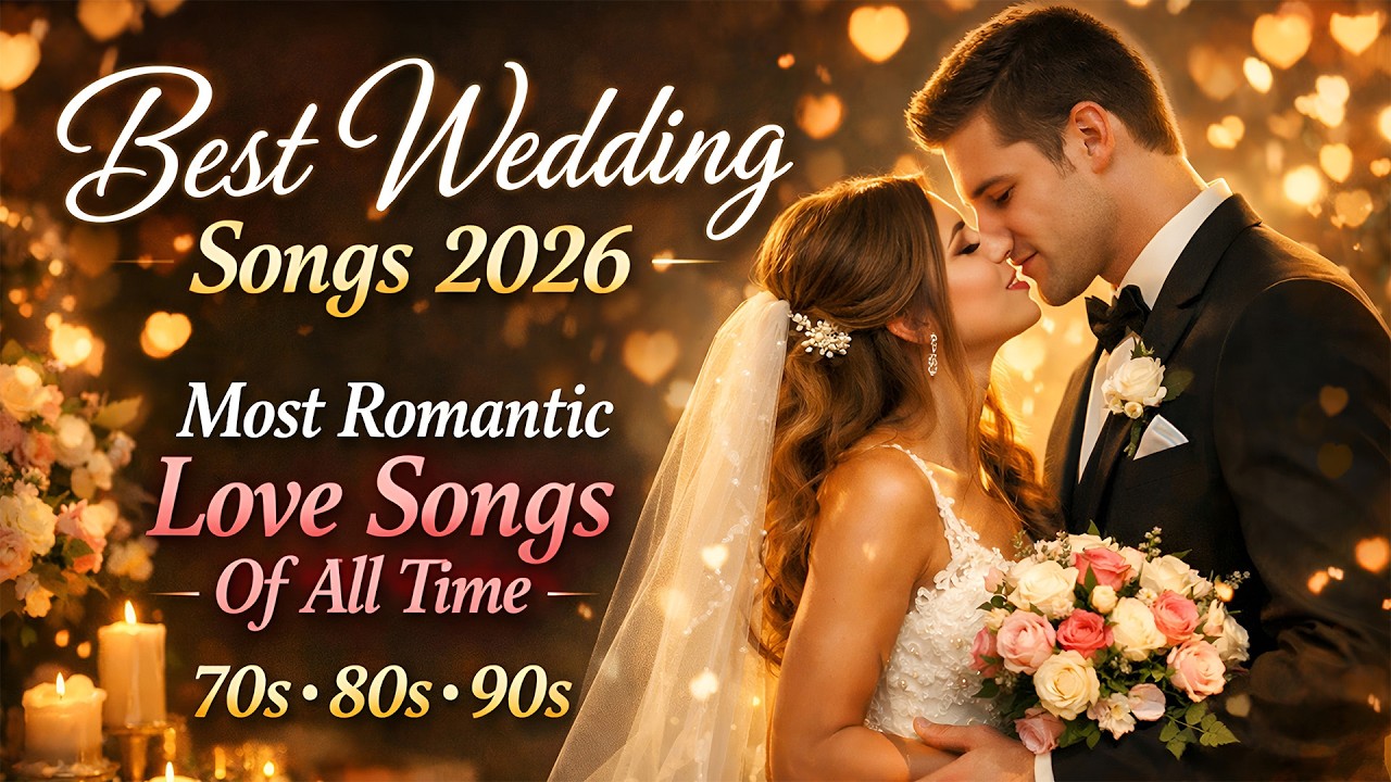 Best Wedding Songs 2026 💕 Most Romantic Love Songs Of All Time 70s 80s 90s #weddingplaylist