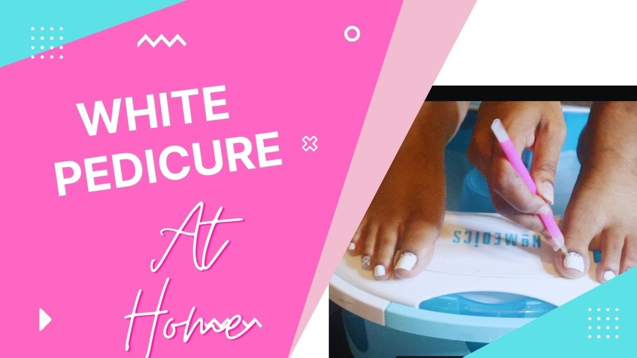 DIY pedicure at home|white toes|#summervibes2022|#easypedicure|#softfeet