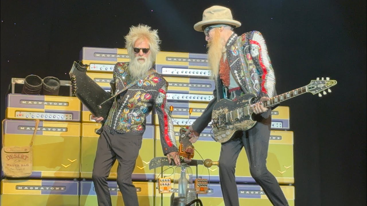 ZZ Top “Got Me Under Pressure” 10/30/24 The Grove, Anaheim, CA 
