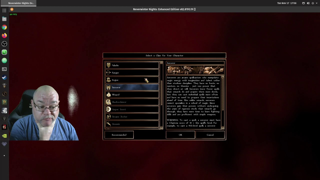 Neverwinter Nights: Sorcerer Experimentation 2020-11-17