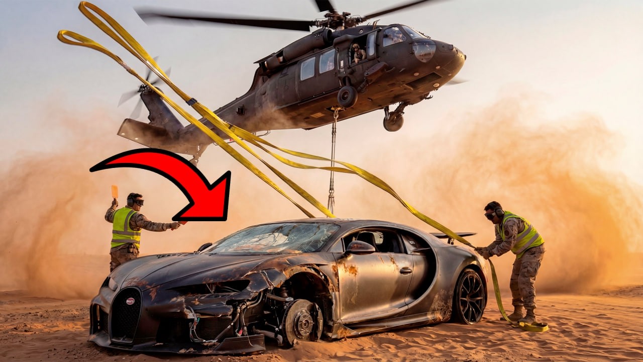 Rich Owners Let a $4M Bugatti Rot in the Desert… Full Restoration Changed Everything