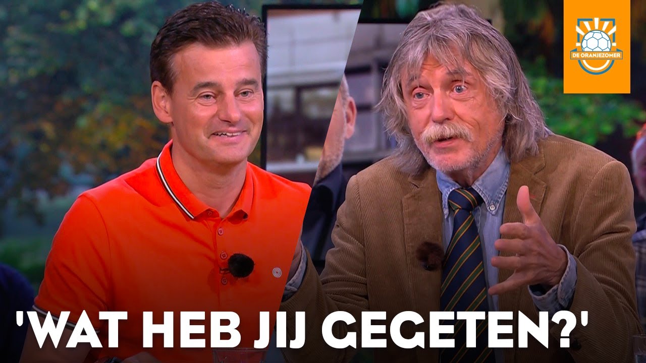 Johan stoort zich binnen minuut aan Wilfred: 'Wat heb jij gegeten?' | DE ORANJEZOMER