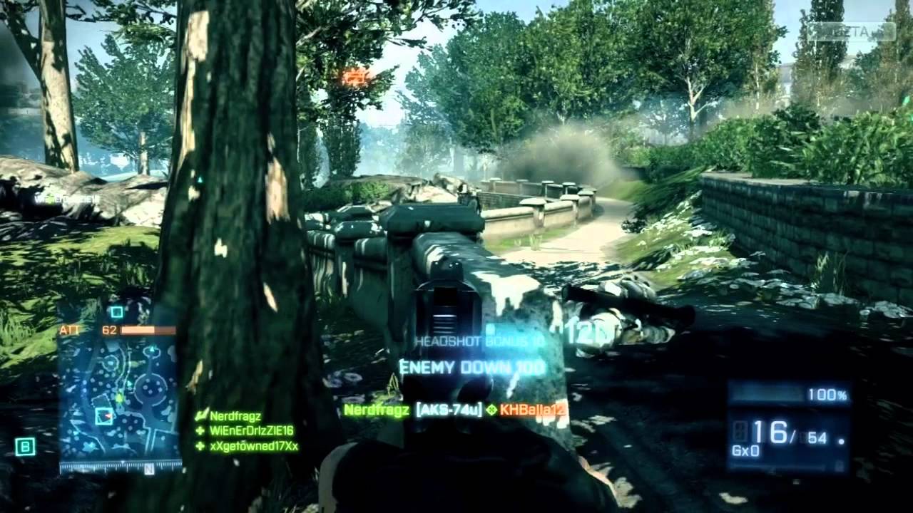 Battlefield Beta Gameplay + Hd Pvr Test