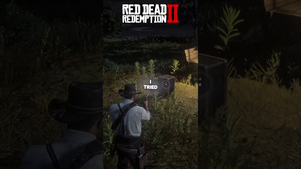 How do you open this safe #rdr2 #shorts #gaming