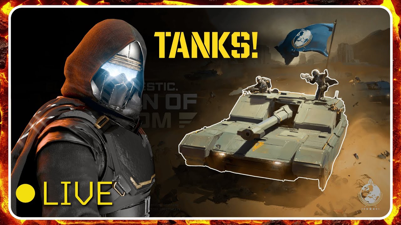 🔴LIVE - Helldivers 2: Dives with the Rangers SESF in Mega Cities!