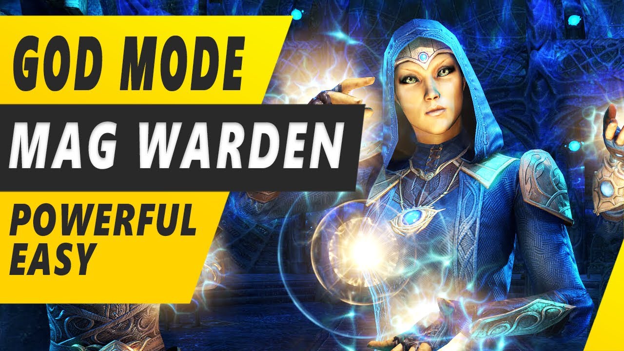 ESO - God Mode Solo MAGICKA WARDEN - Easy Magden PVE DPS Build