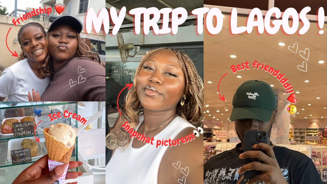 My time in Lagos || 🍦 Ice Cream, Games with friends 💞🎮, and Sorting Out My Results 📚!