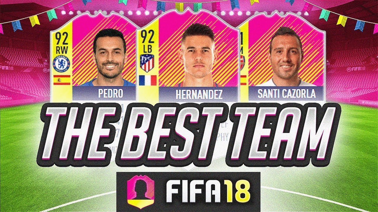 50,000 COINS PER PLAYER! - THE BEST TEAM IN FIFA! #11 - FIFA 18 Ultimate Team