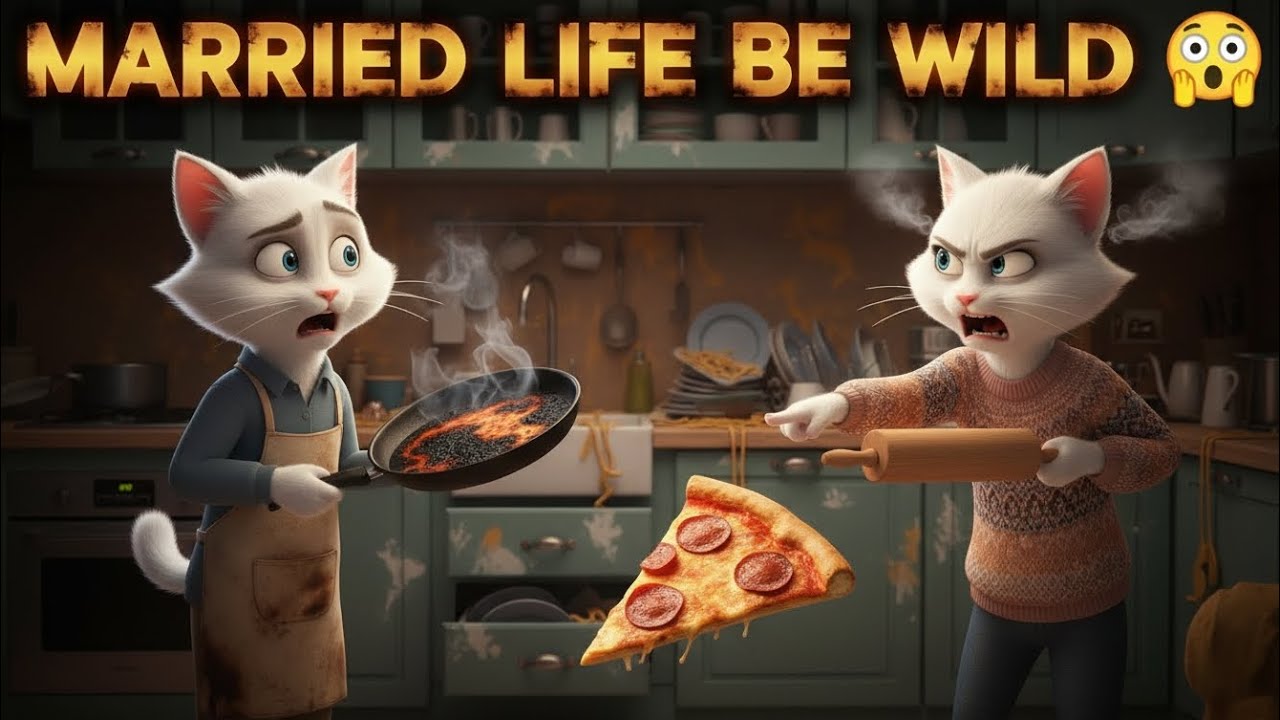 Bro Married a Savage 😭#ai #animation #cartoon #catshorts #funny #usa 