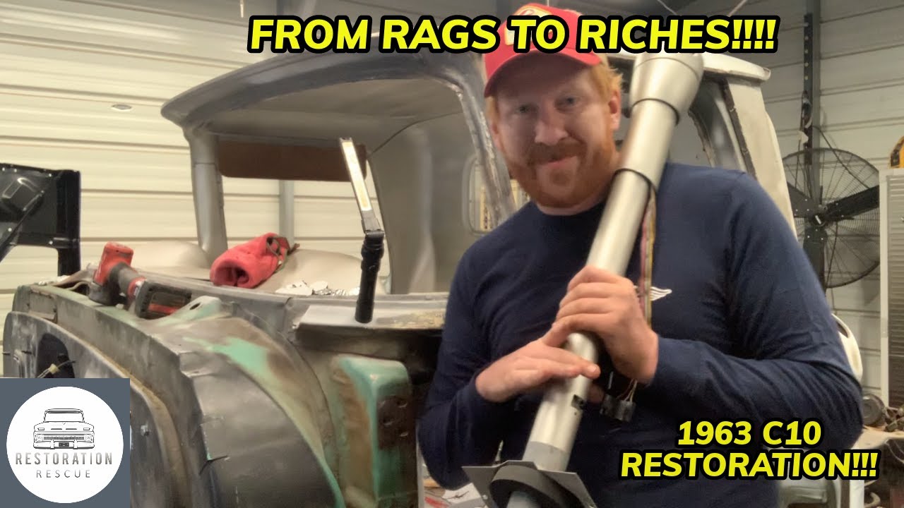 GOING FROM RAGS TO RICHES!!  1963 CHEVY C10 RESTORATION DAY 102